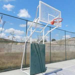 Basketbol Potası Dört Direk Tekerlekli 115