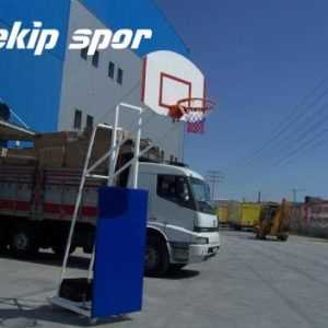 Basketbol Potası Dört Direk Tekerlekli 120