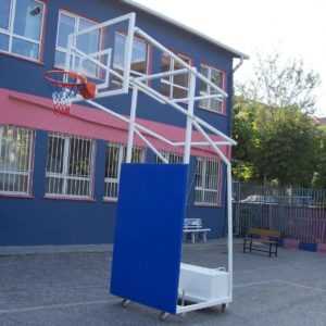 Basketbol Potası Dört Direk Tekerlekli 124